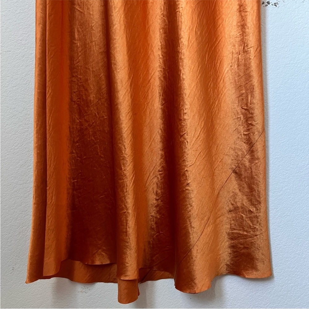 Vince Bias Tank Slip Dress in Marigold Color - Picture 6 of 9